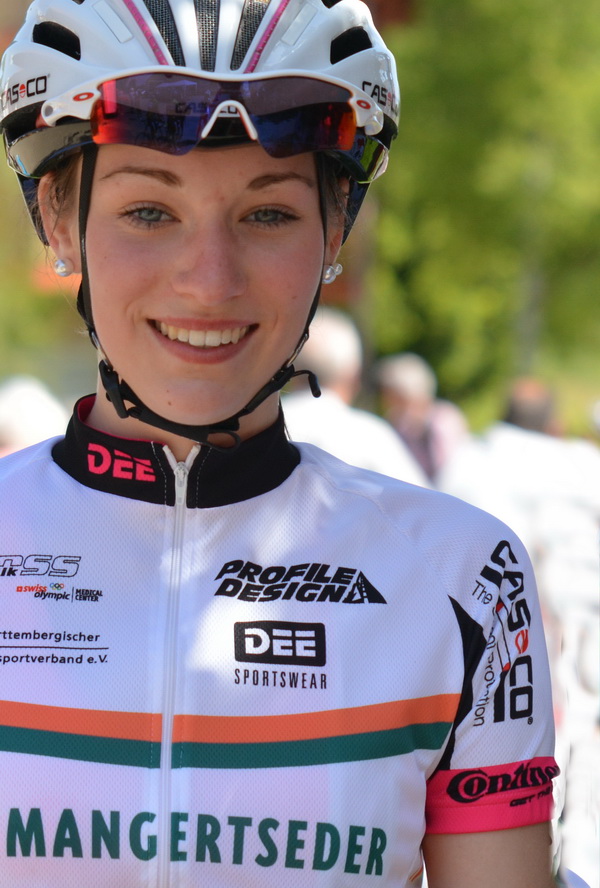 Anna-Lena Nowak Vierte der Deutschen Meisterschaft Berg in Günzach/22.06.14