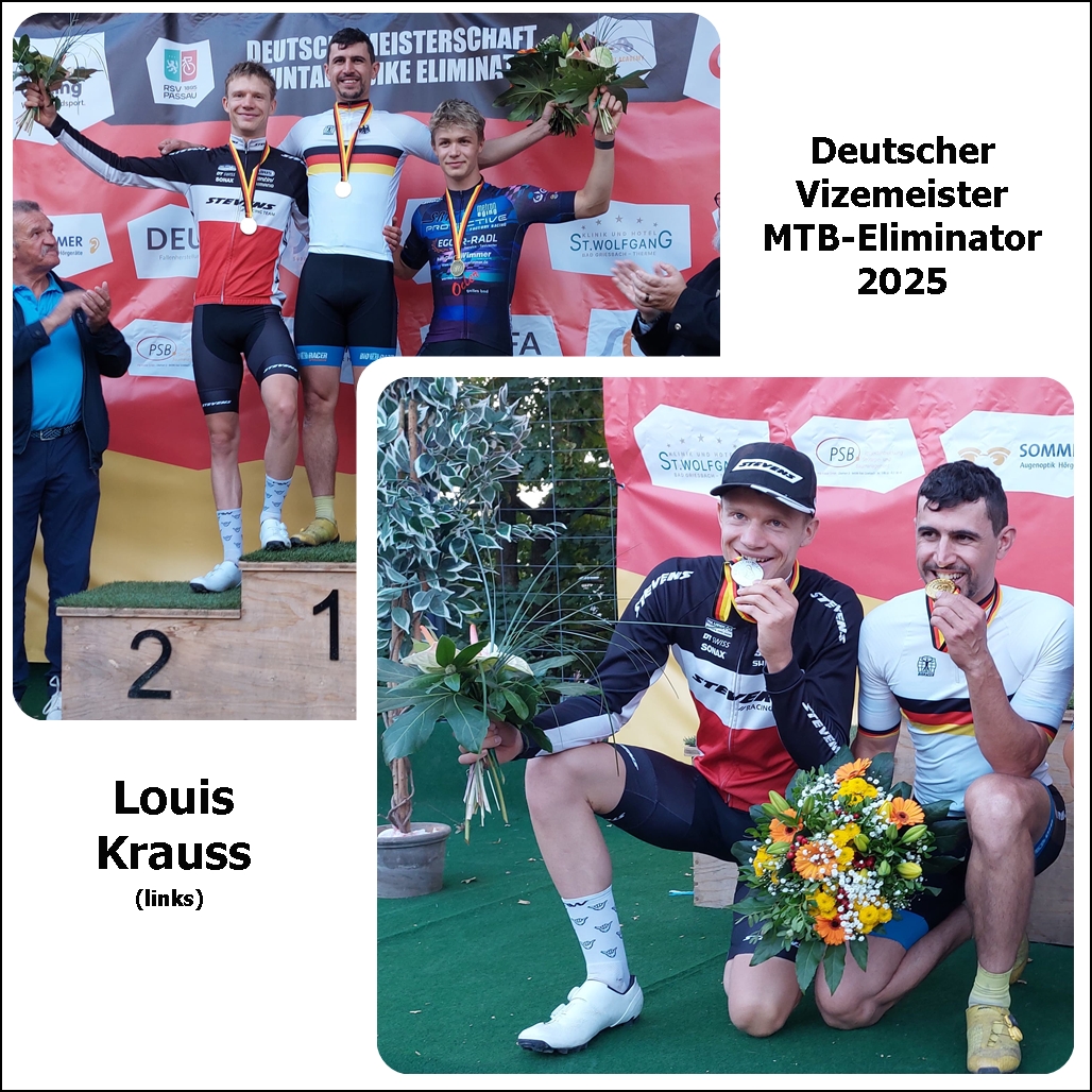 Deutscher Vizemeister Louis Krauss